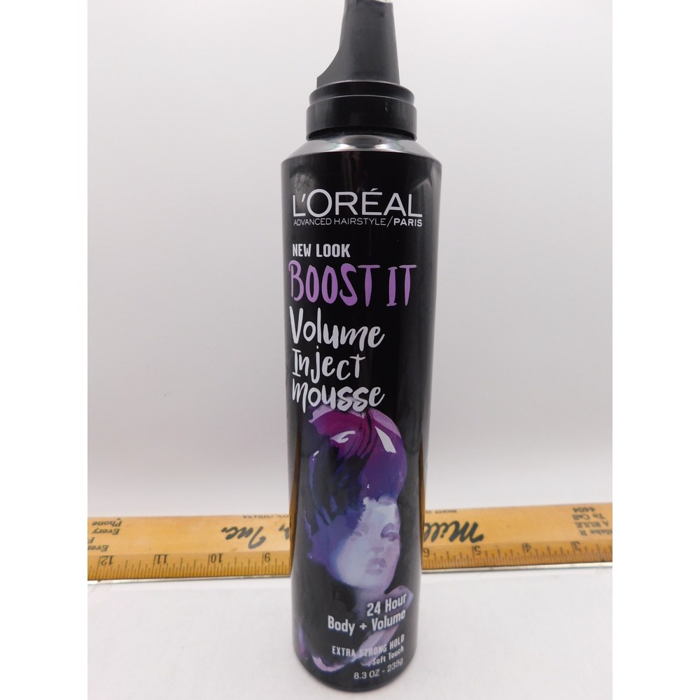L'oreal Boost It Volume Injecting Mousse Extra Strong Hold 8.3oz
